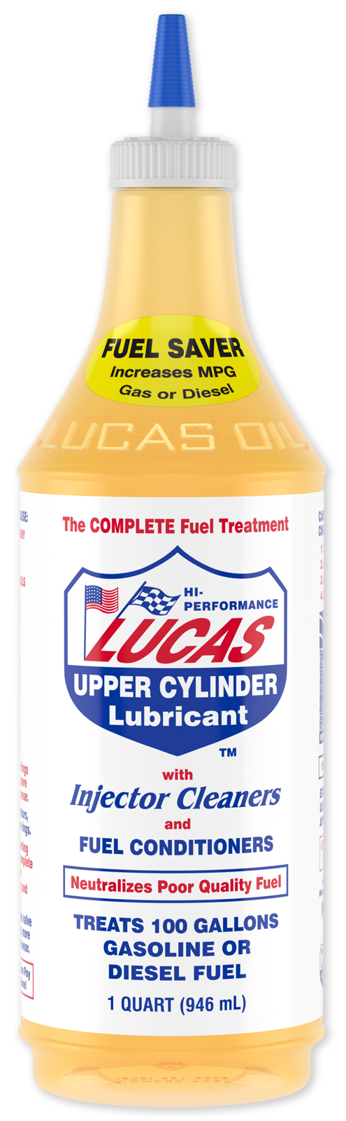 Lucas Upper Cylinder Lubricant Fuel Treatment bottle
